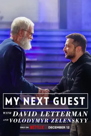 David letterman: vị khách tiếp theo là volodymyr zelenskyy